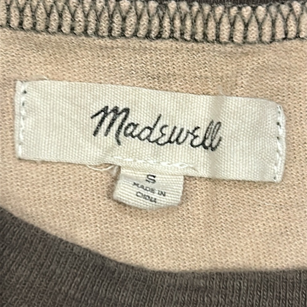 MadeWell Cottontail Camo Crop T-Shirt. Small - Picture 9 of 15
